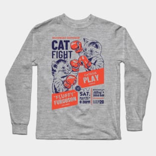 Cat Fight - Light Long Sleeve T-Shirt